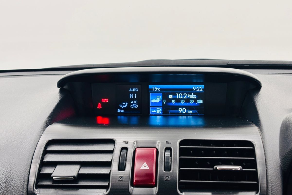 2014 SUBARU XV 2.0i CONTINUOUS VARIABLE 4D WAGON 4CYL