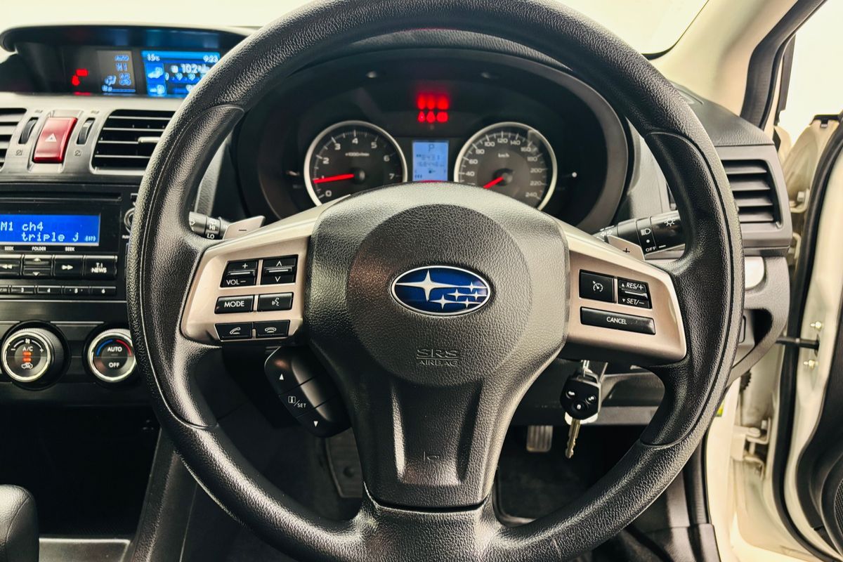 2014 SUBARU XV 2.0i CONTINUOUS VARIABLE 4D WAGON 4CYL