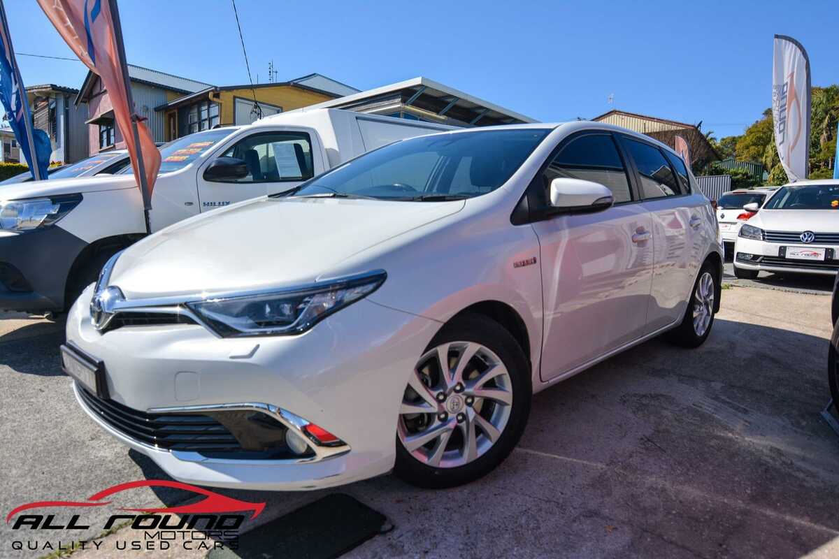 2018 Toyota COROLLA HYBRID ZWE186R MY16