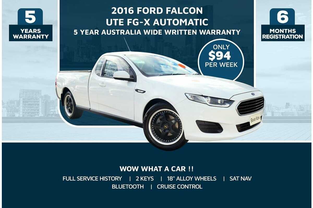 2016 Ford Falcon Ute Super Cab FG X RWD