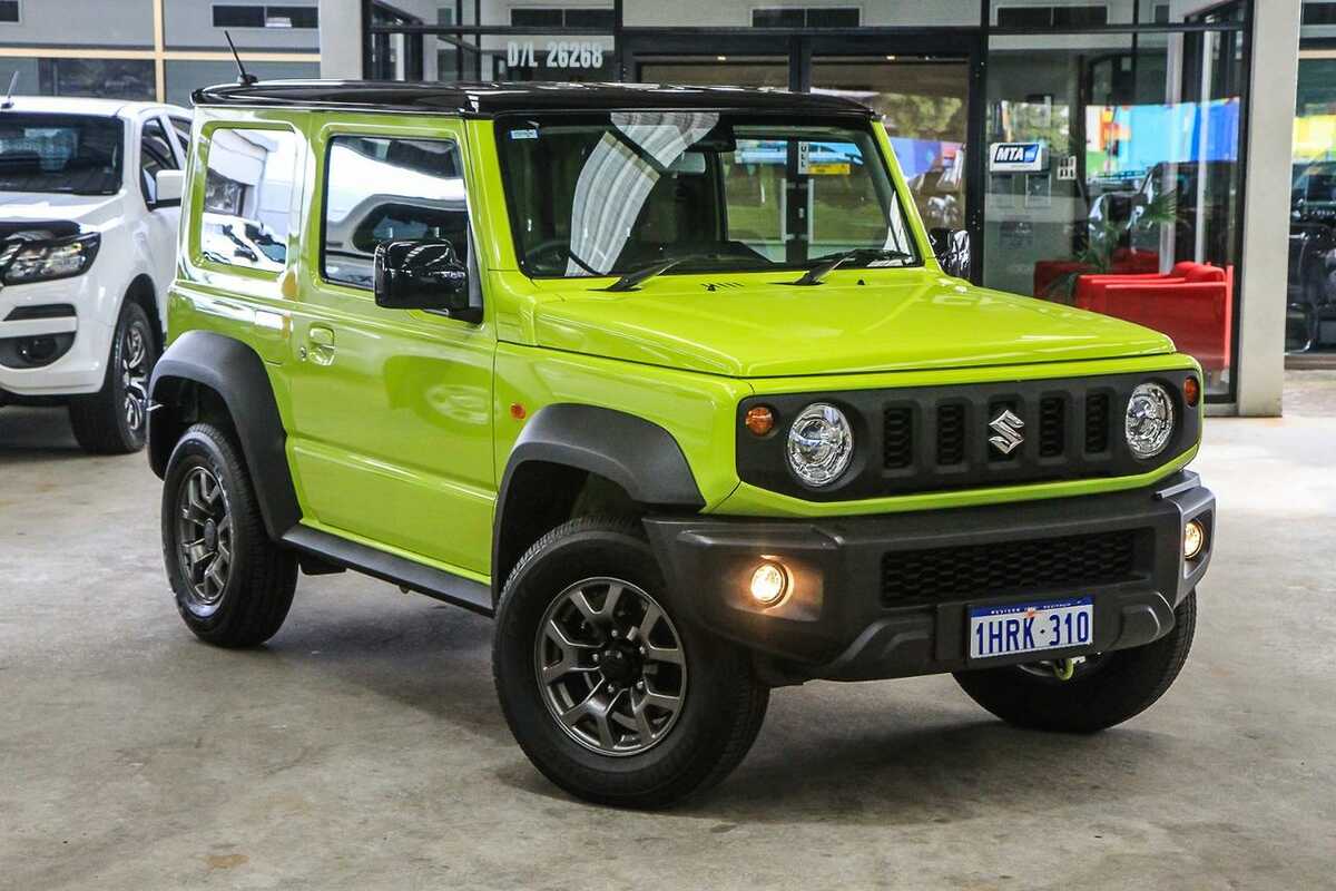 SOLD 2022 Suzuki Jimny in YELLOW Used SUV Cannington WA