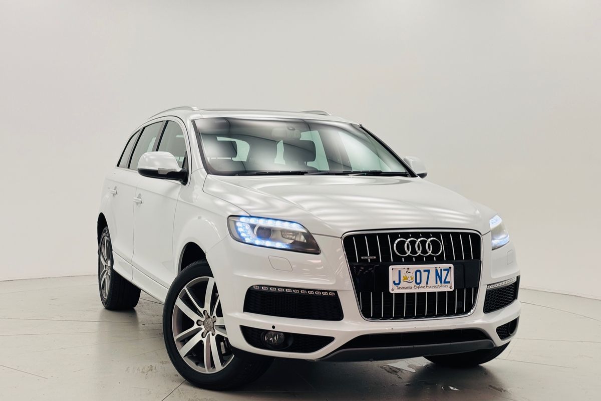 2012 Audi Q7 3.0 TDI QUATTRO 8 SP AUTOMATIC TIPTRONIC 4D WAGON DTV6 DIESEL