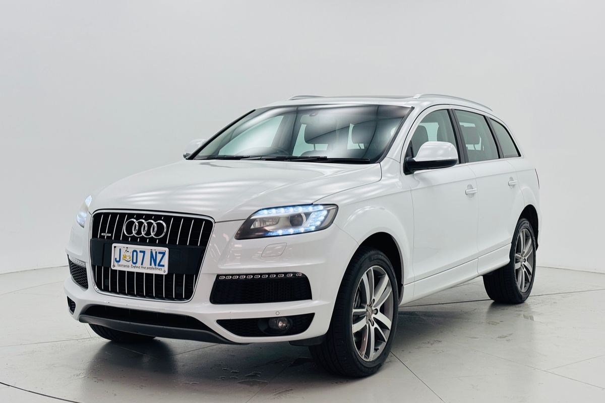 2012 Audi Q7 3.0 TDI QUATTRO 8 SP AUTOMATIC TIPTRONIC 4D WAGON DTV6 DIESEL