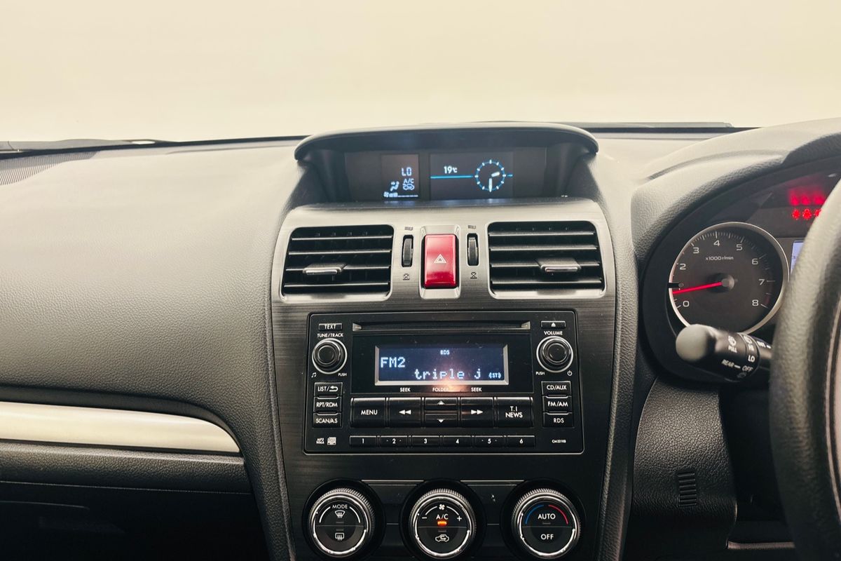 2014 SUBARU XV 2.0i-L CONTINUOUS VARIABLE 4D WAGON 4CYL
