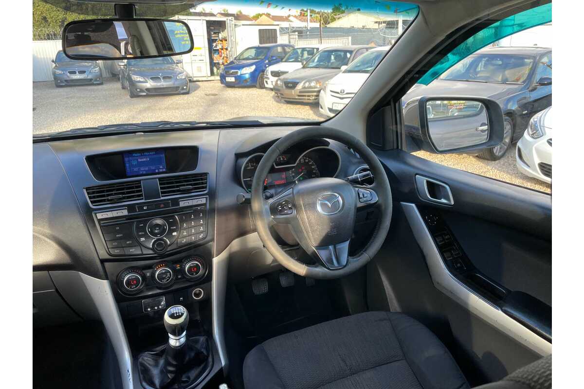 2013 Mazda BT-50 XTR Hi-Rider UP Rear Wheel Drive