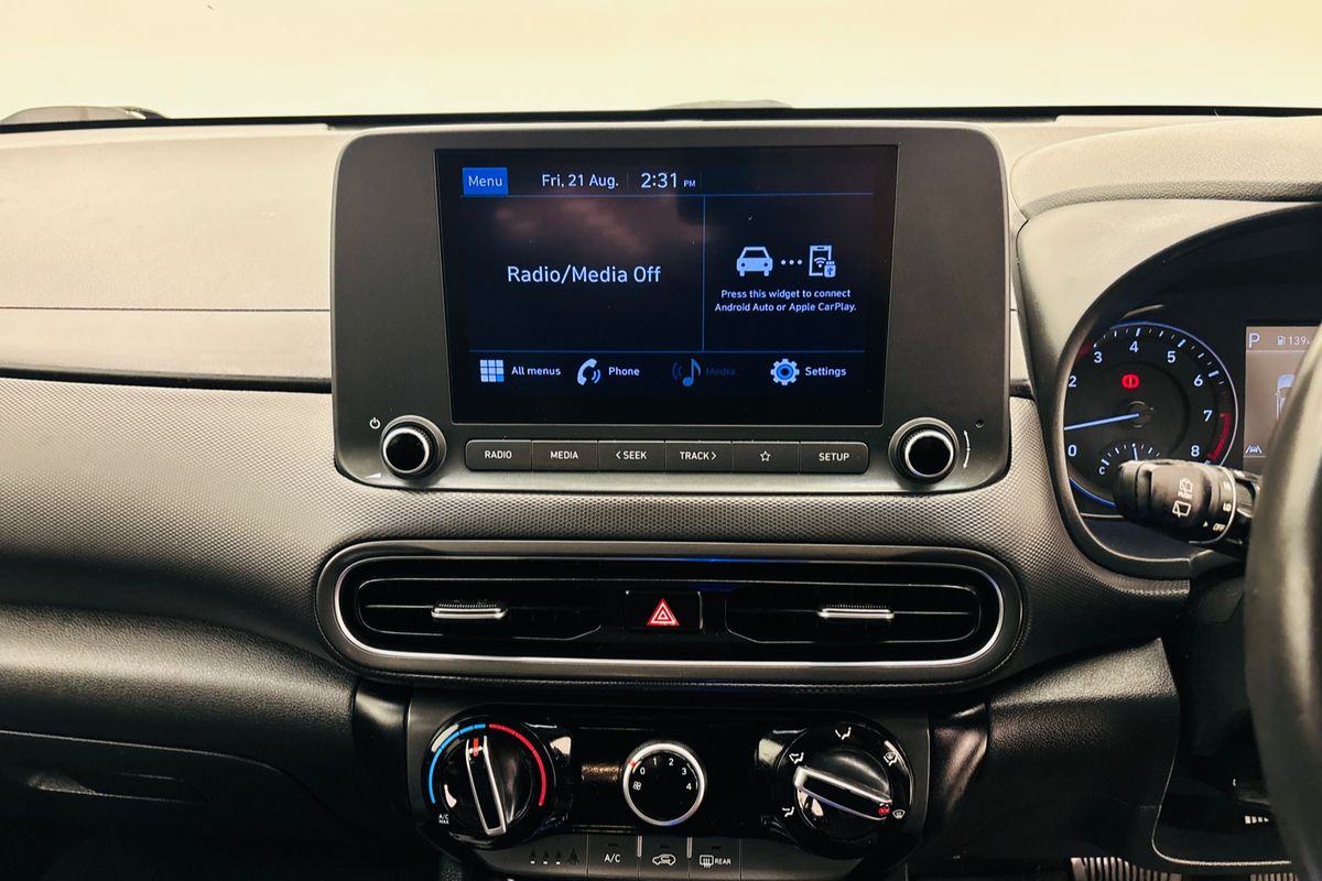 2021 HYUNDAI KONA (FWD) CONTINUOUS VARIABLE 4D WAGON 4CYL 