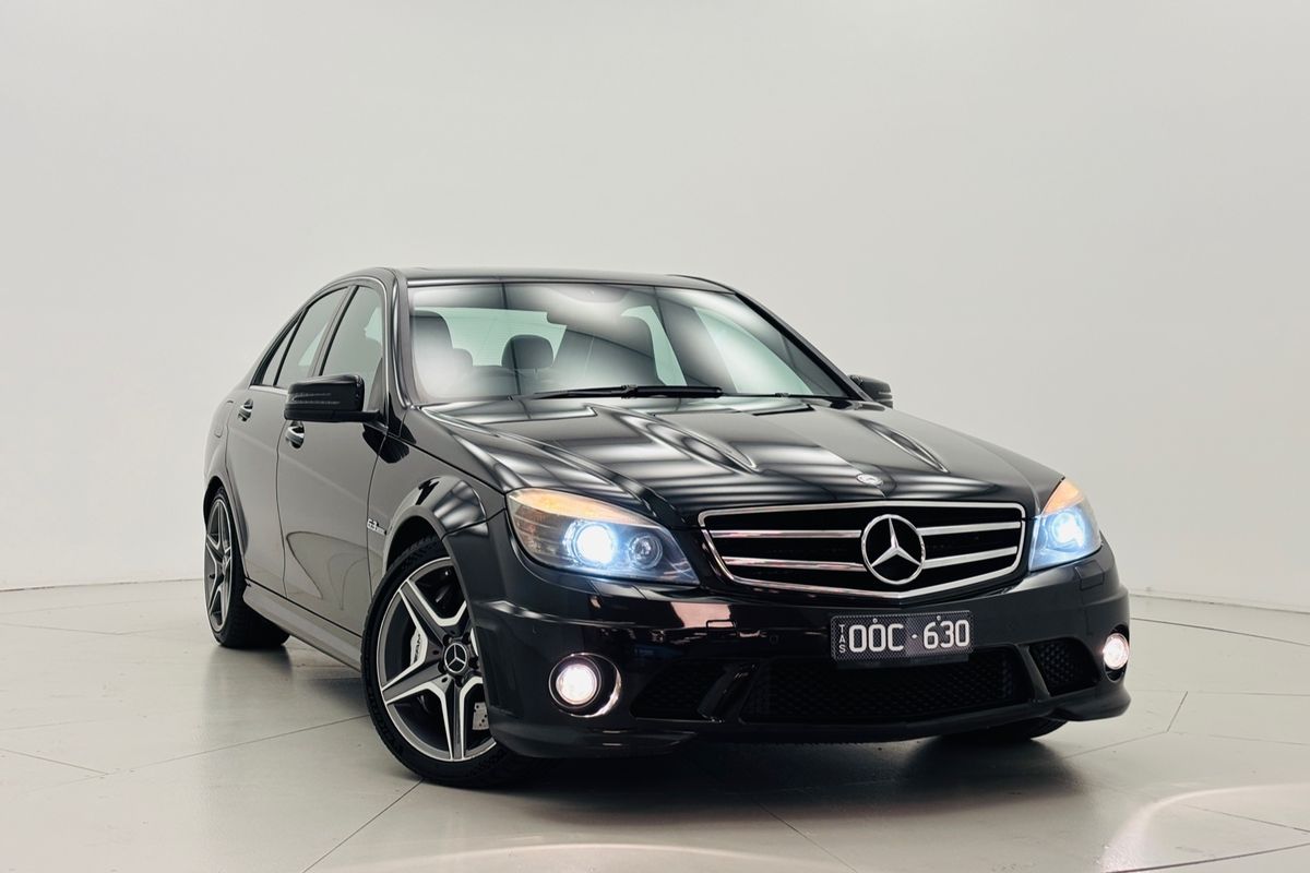 2010 Mercedes-benz C63 AMG 7 SP AUTOMATIC G-TRONIC 4D SEDAN V8 