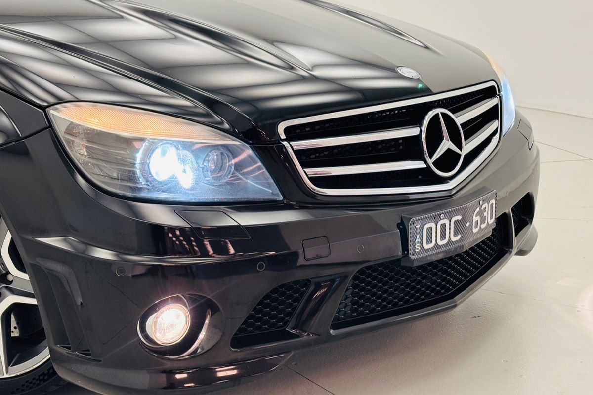 2010 Mercedes-benz C63 AMG 7 SP AUTOMATIC G-TRONIC 4D SEDAN V8 
