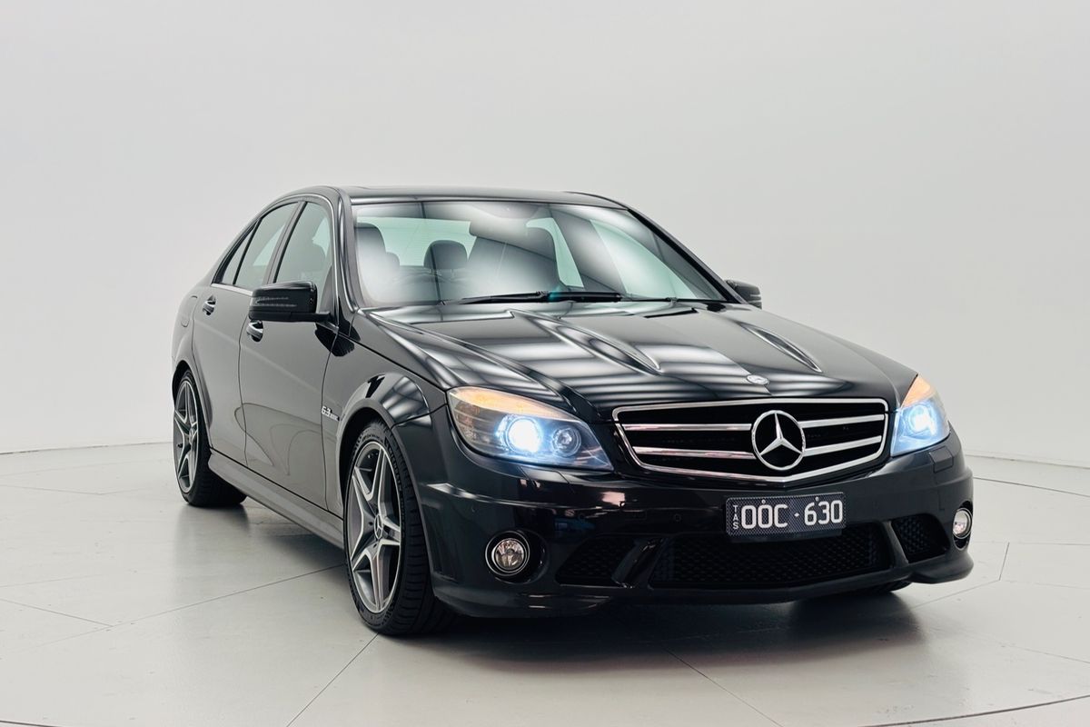 2010 Mercedes-benz C63 AMG 7 SP AUTOMATIC G-TRONIC 4D SEDAN V8 