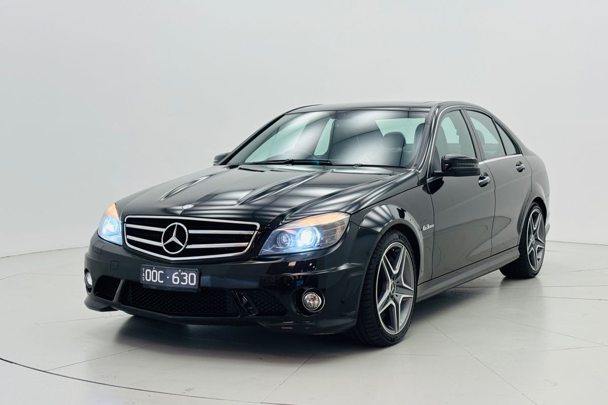 2010 Mercedes-benz C63 AMG 7 SP AUTOMATIC G-TRONIC 4D SEDAN V8