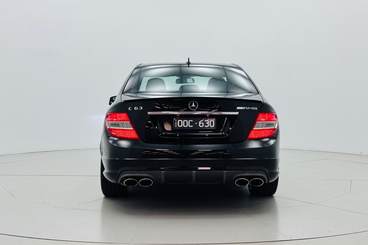 2010 Mercedes-benz C63 AMG 7 SP AUTOMATIC G-TRONIC 4D SEDAN V8