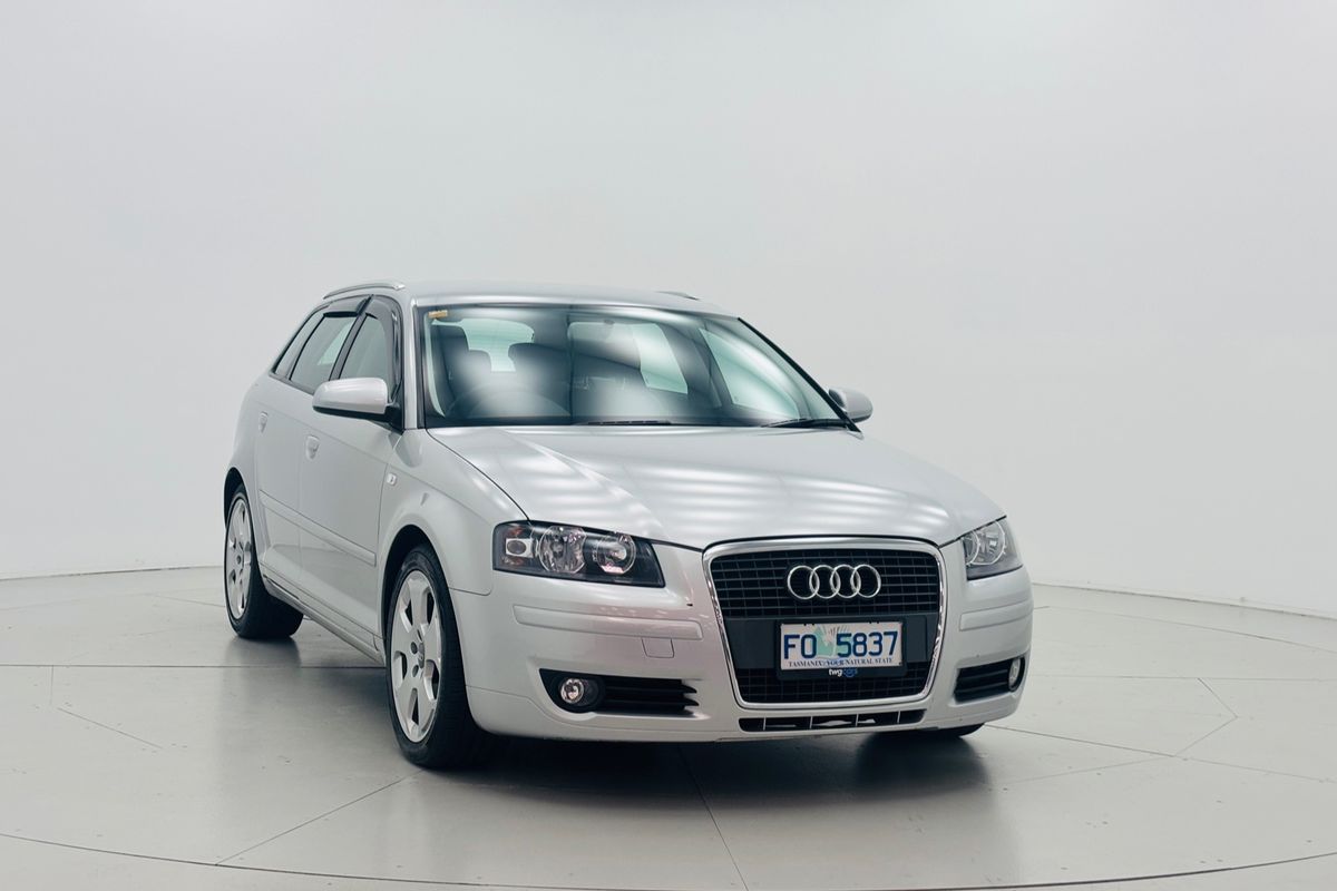 2007 Audi A3 SPORTBACK 1.8 TFSI AMBITION 6 SP AUTO DIRECT SHIFT 5D HATCHBACK T4 2007 Audi A3 SPORTBACK 1.8 TFSI AMBITION 6 SP AUTO DIRECT SHIFT 5D HATCHBACK T4
