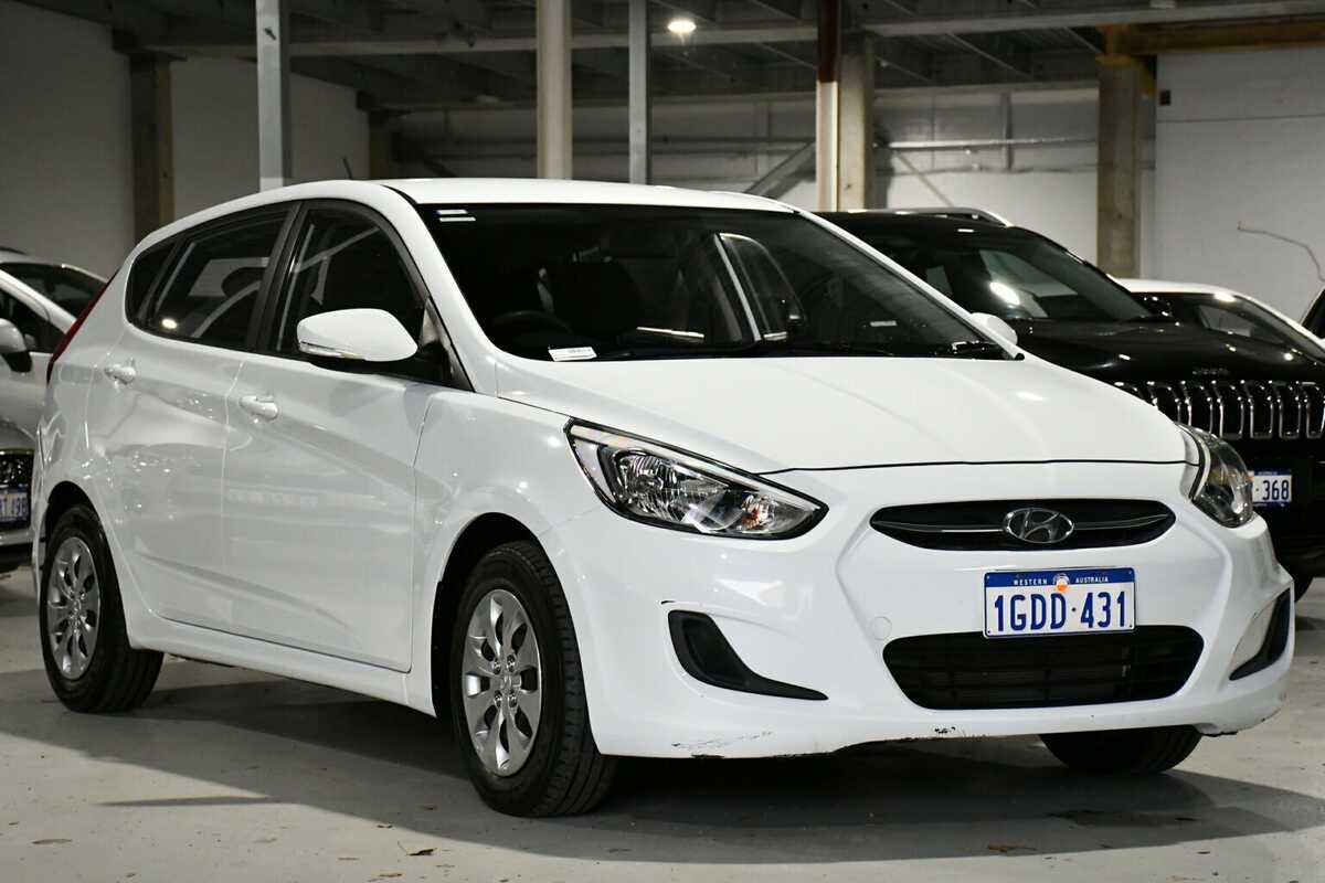 SOLD 2016 Hyundai Accent Active Used Hatch Victoria Park WA