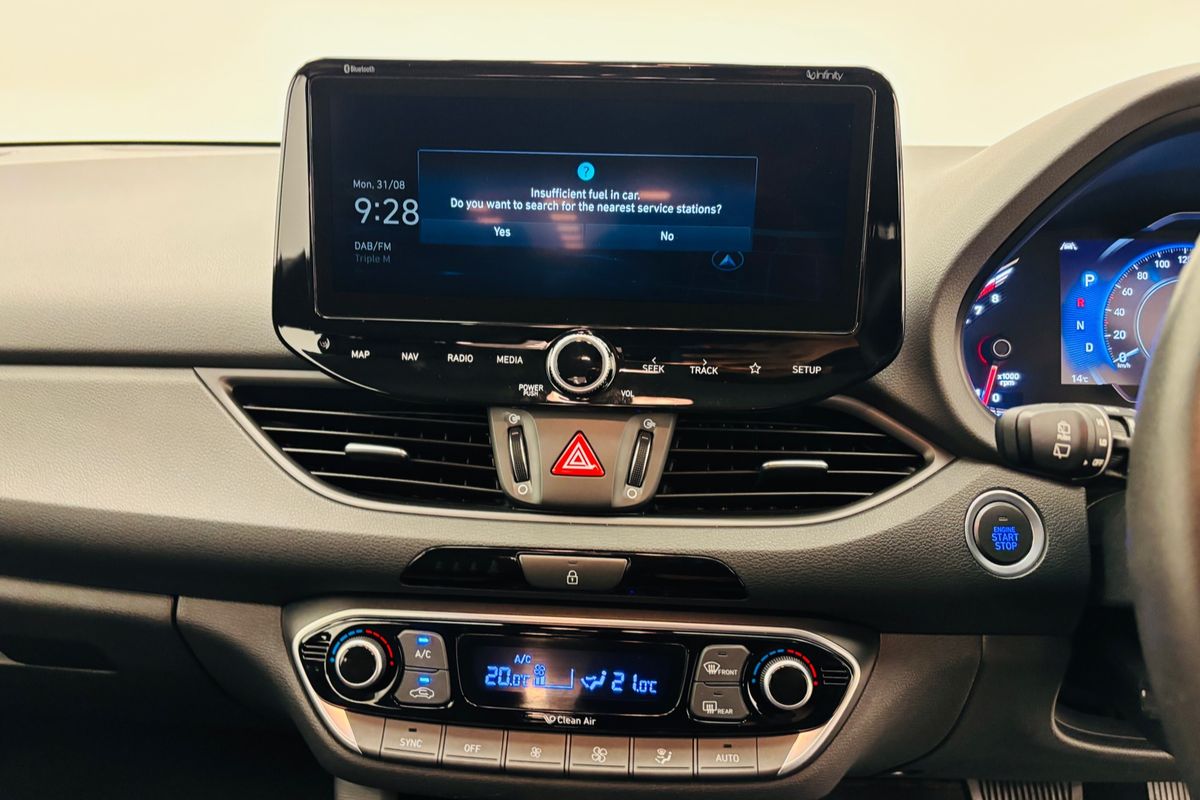 2022 HYUNDAI i30 ELITE 6 SP AUTOMATIC 5D HATCHBACK 4CYL
