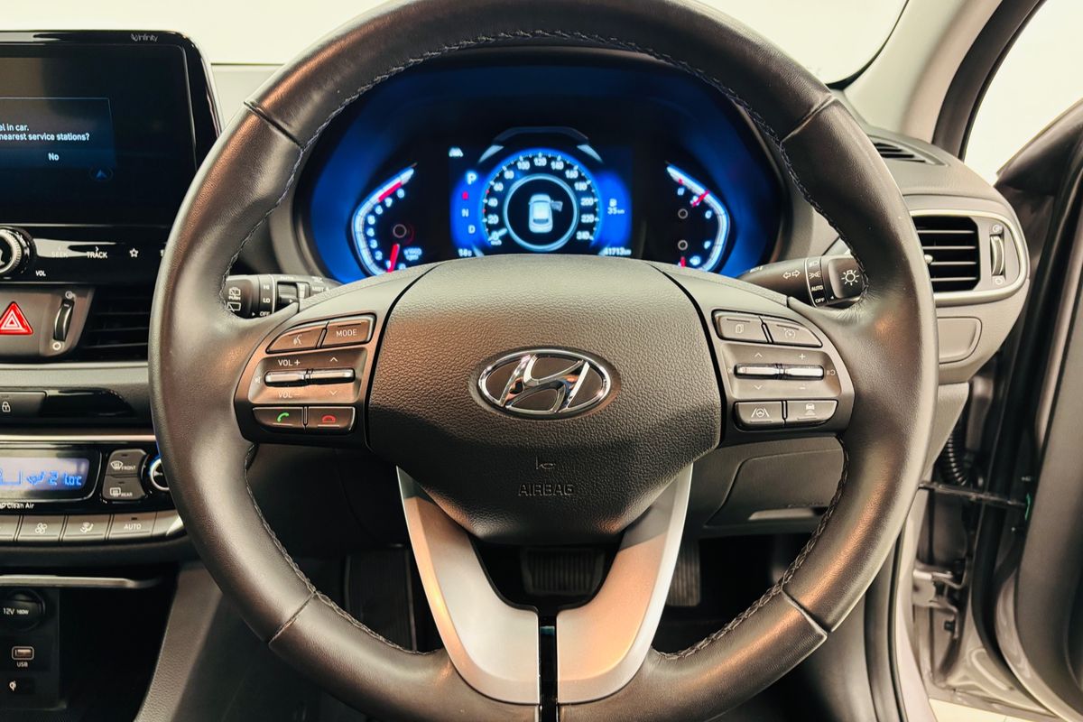 2022 HYUNDAI i30 ELITE 6 SP AUTOMATIC 5D HATCHBACK 4CYL