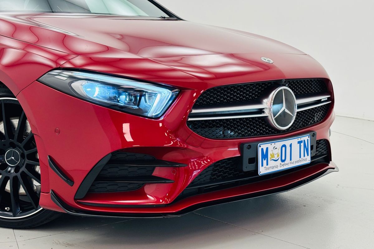 A-CLASS A35 AMG 4MATIC, 7SP AUTO 2.0L 4CYL T/PETROL