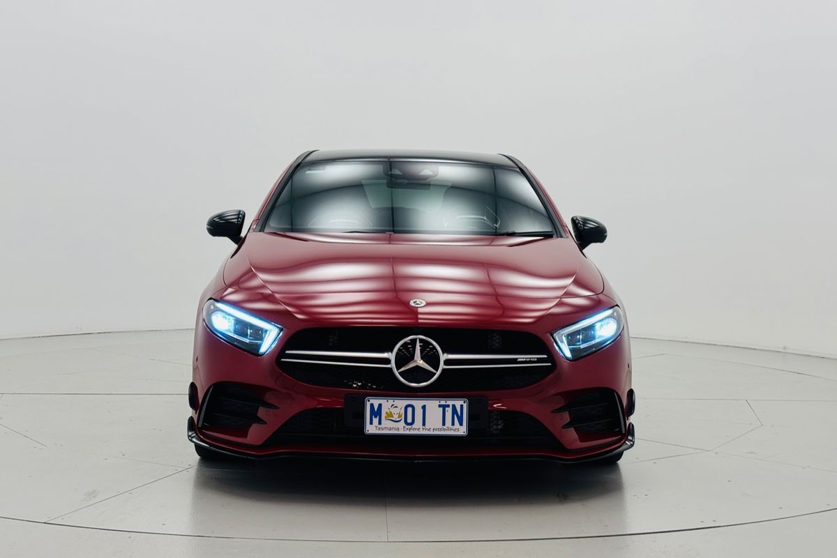 A-CLASS A35 AMG 4MATIC, 7SP AUTO 2.0L 4CYL T/PETROL