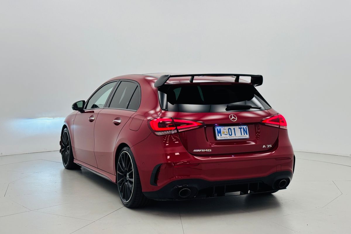 A-CLASS A35 AMG 4MATIC, 7SP AUTO 2.0L 4CYL T/PETROL