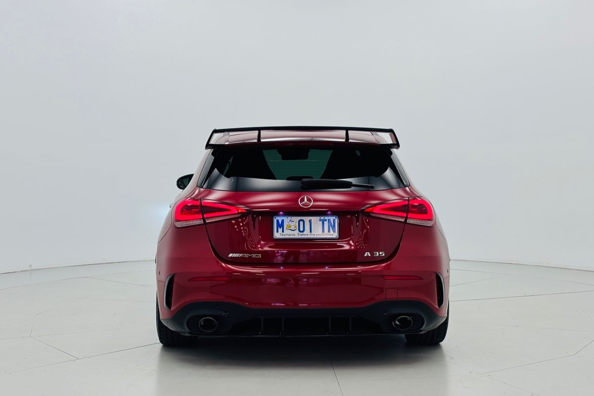 A-CLASS A35 AMG 4MATIC, 7SP AUTO 2.0L 4CYL T/PETROL