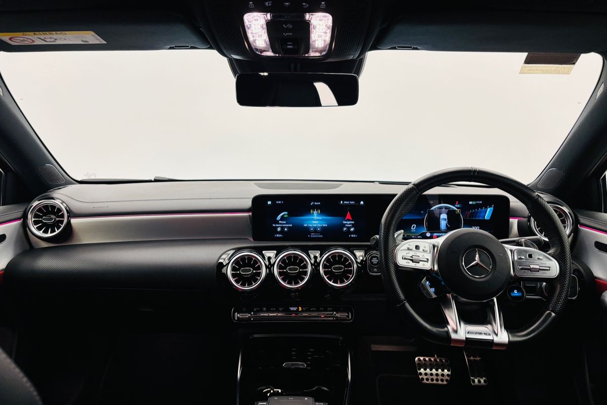A-CLASS A35 AMG 4MATIC, 7SP AUTO 2.0L 4CYL T/PETROL