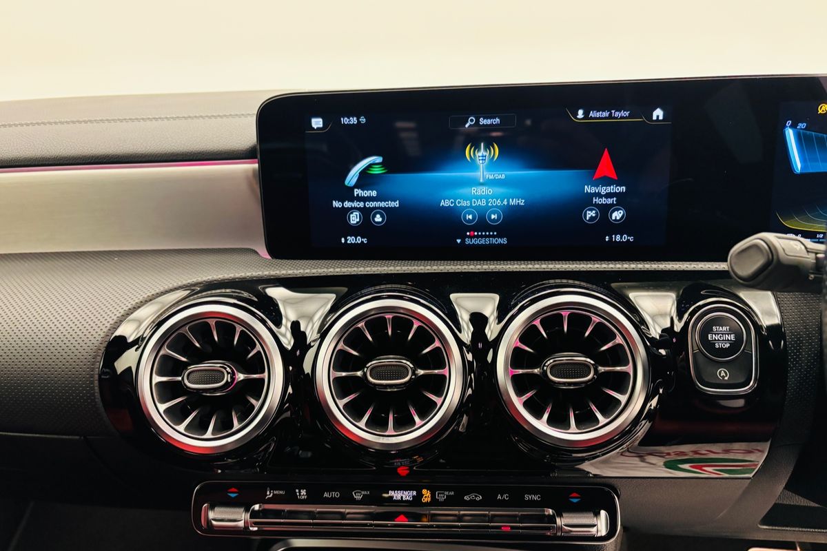 A-CLASS A35 AMG 4MATIC, 7SP AUTO 2.0L 4CYL T/PETROL