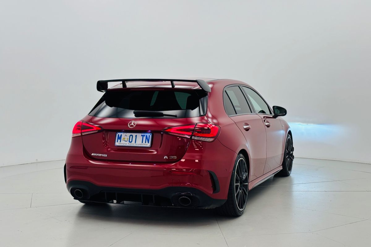 A-CLASS A35 AMG 4MATIC, 7SP AUTO 2.0L 4CYL T/PETROL