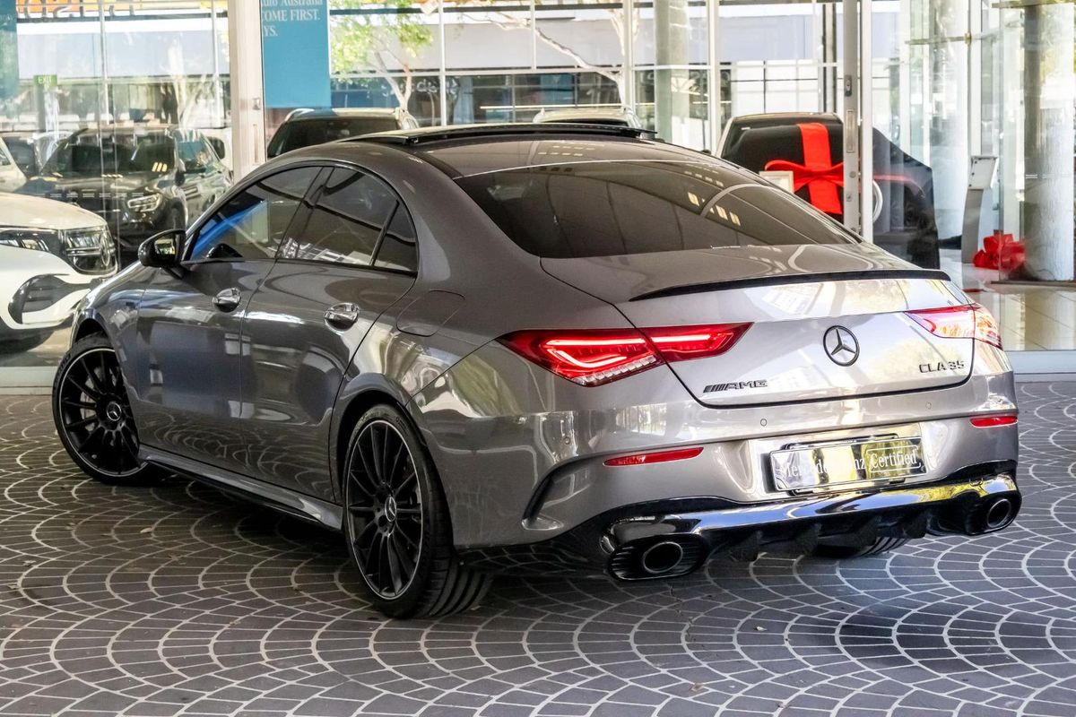 C118 803+053MY CLA35 AMG CPE 4 dr SSD 7sp 2.0T C118 803+053MY CLA35 AMG CPE 4 dr SSD 7sp 2.0T