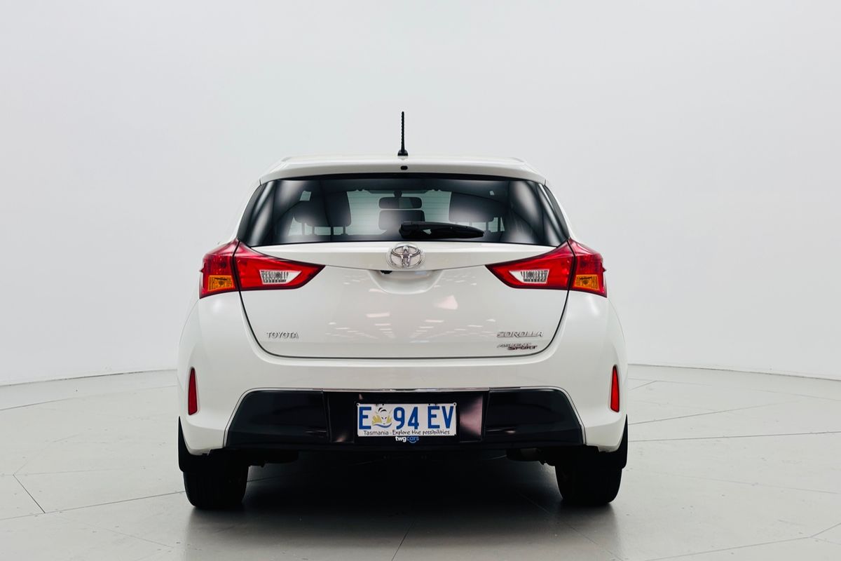 2015 TOYOTA COROLLA ASCENT SPORT AUTO 5D HATCHBACK 4CYL