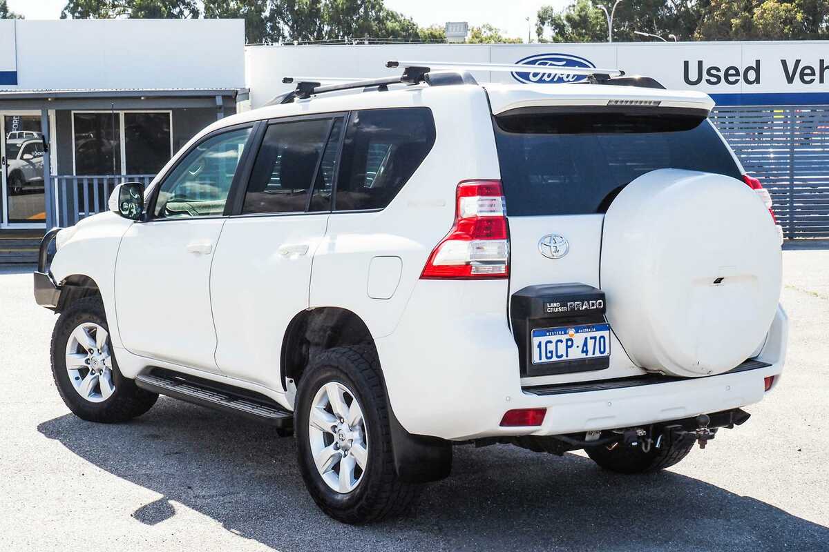 SOLD 2013 Toyota Landcruiser Prado GXL in White | Used SUV | Kenwick WA