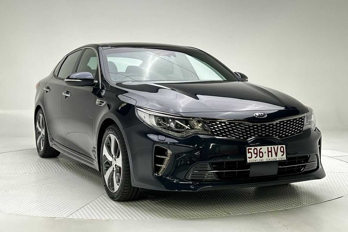 SOLD 2017 Kia Optima GT in BLUE Used Sedan Moorooka QLD