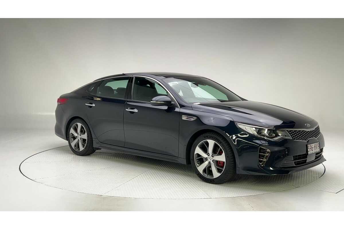 SOLD 2017 Kia Optima GT in BLUE Used Sedan Moorooka QLD