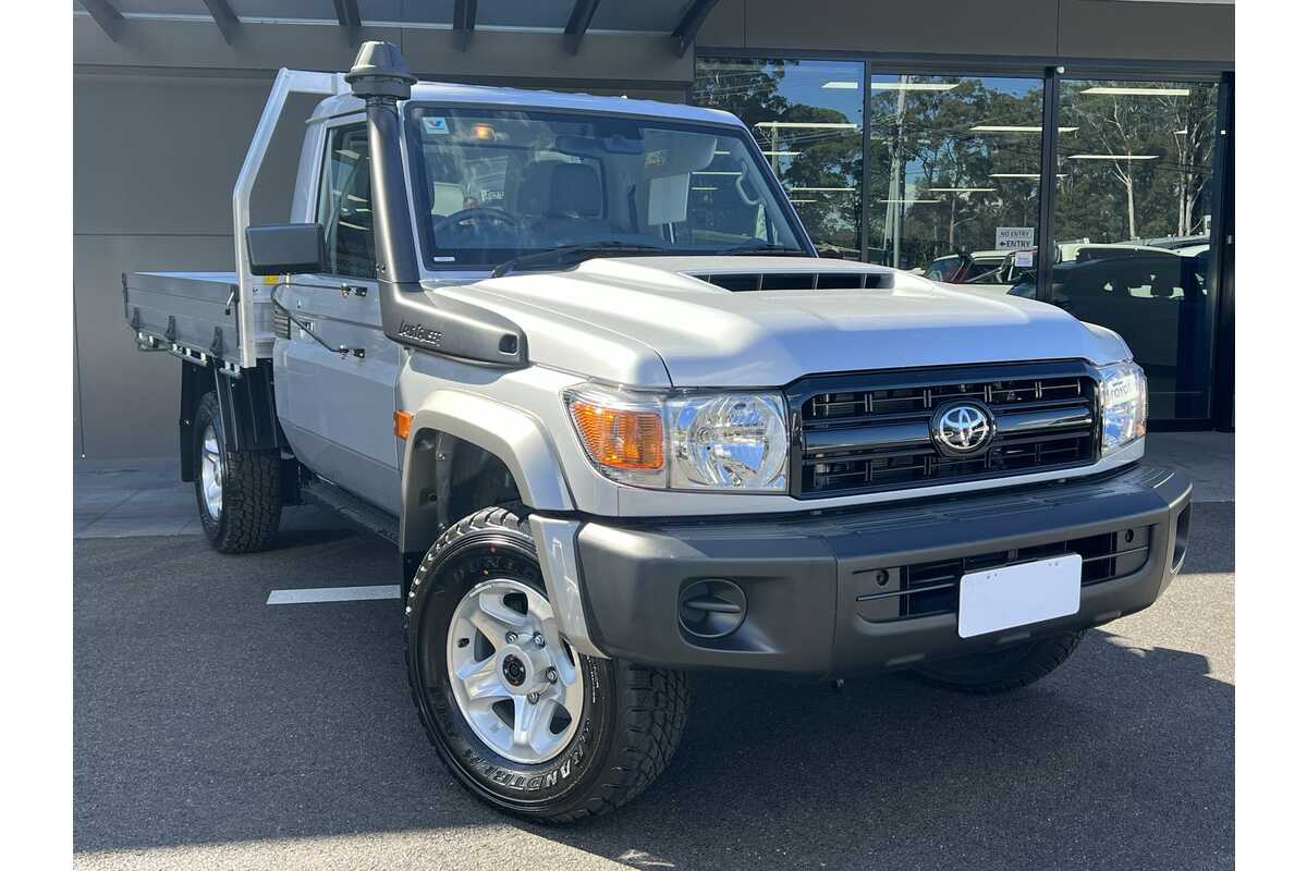 SOLD 2023 Toyota LandCruiser GX in Silver Pearl Used Ute Coffs