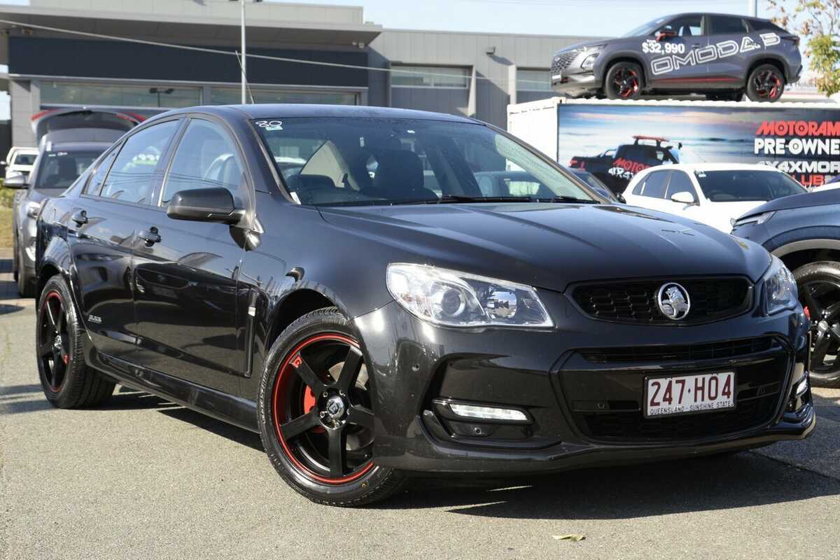 SOLD 2016 Holden Commodore SV6 in Black Used Sedan Springwood QLD
