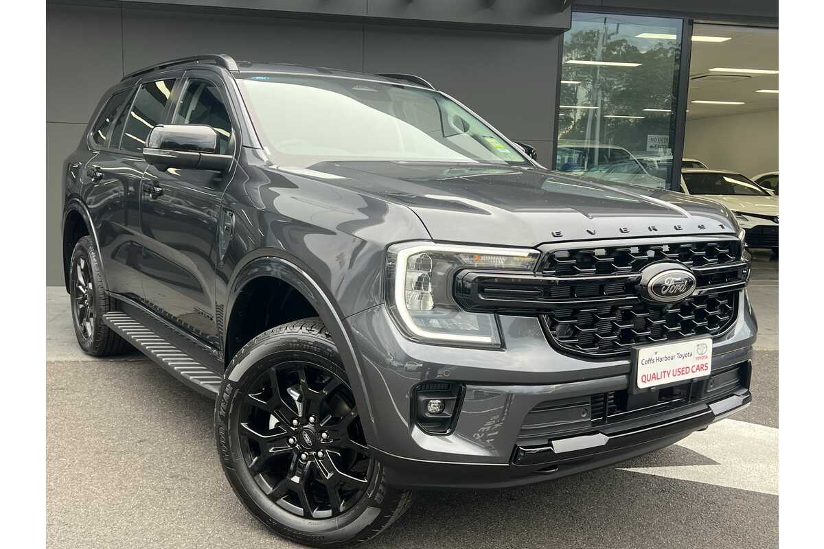 SOLD 2023 Ford Everest Sport in Meteor Grey Used SUV Coffs Harbour NSW