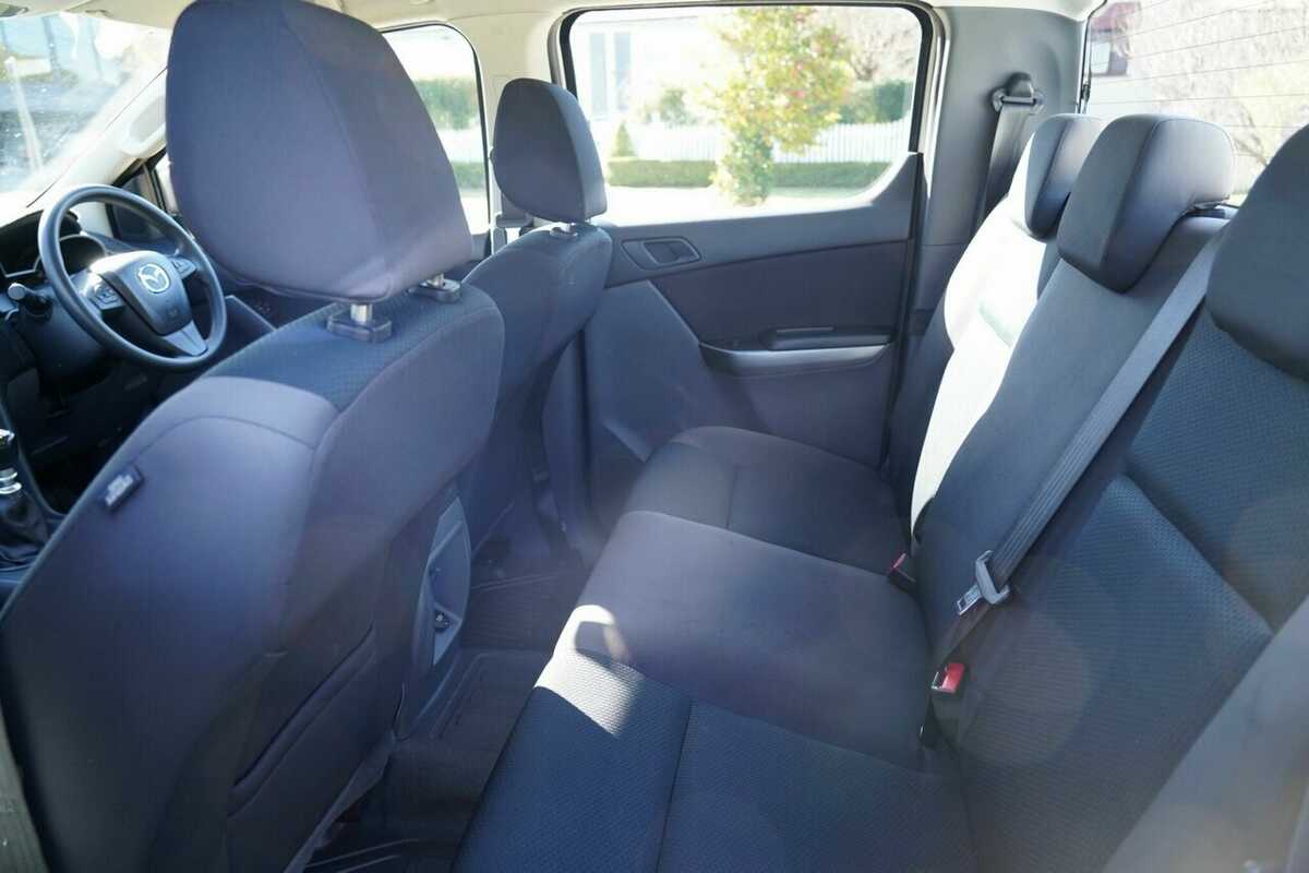 2017 Mazda BT-50 XT Hi-Rider (4x2) MY16 Rear Wheel Drive