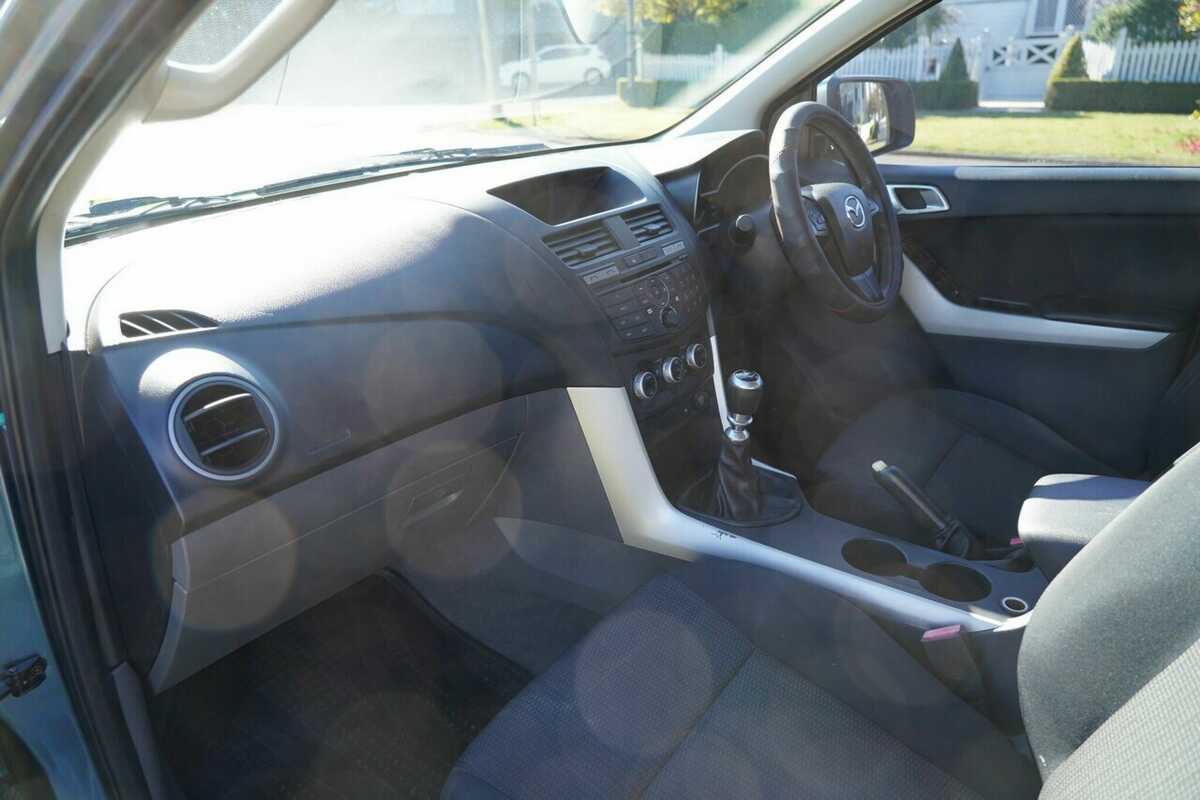 2015 Mazda BT-50 XTR Hi-Rider (4x2) MY13 Rear Wheel Drive