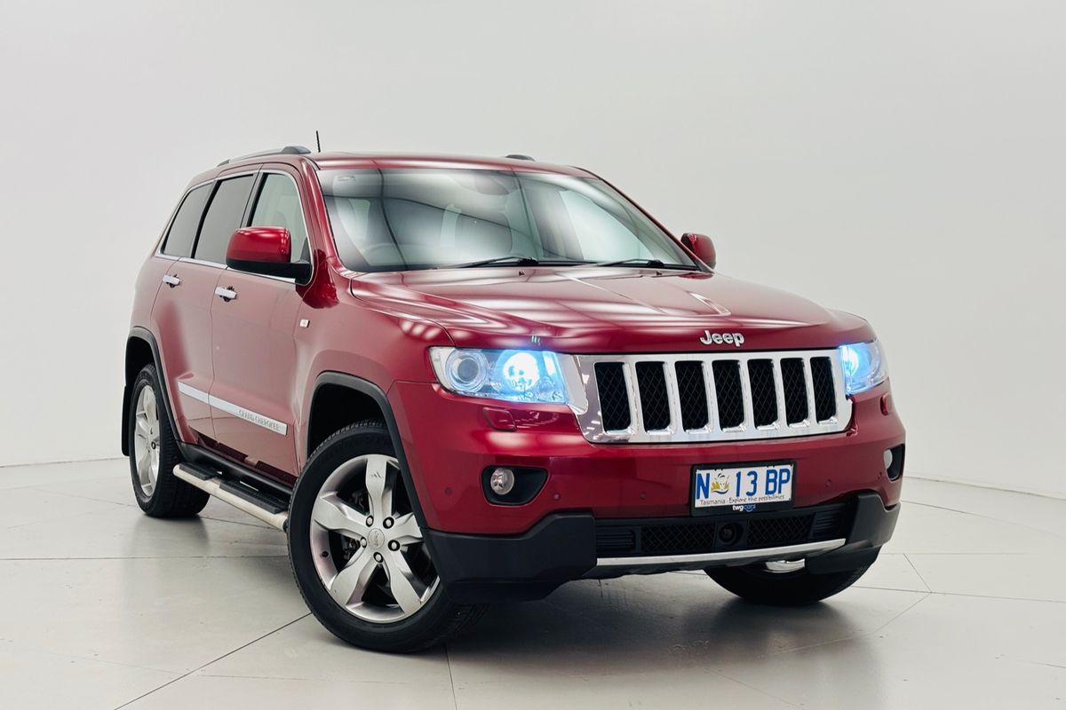 2013 Jeep GRAND CHEROKEE OVERLAND (4x4) 5 SP AUTOMATIC 4D WAGON DTV6 DIESEL