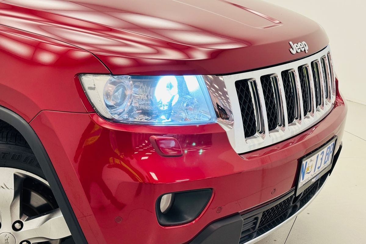 2013 Jeep GRAND CHEROKEE OVERLAND (4x4) 5 SP AUTOMATIC 4D WAGON DTV6 DIESEL