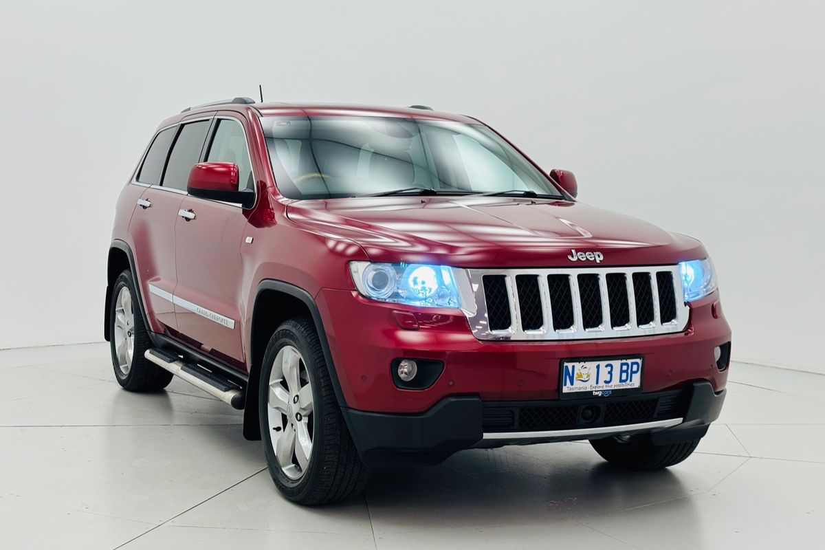 2013 Jeep GRAND CHEROKEE OVERLAND (4x4) 5 SP AUTOMATIC 4D WAGON DTV6 DIESEL