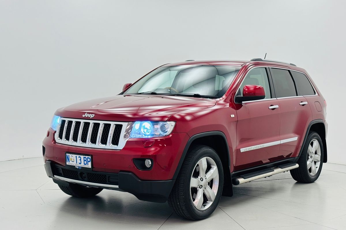 2013 Jeep GRAND CHEROKEE OVERLAND (4x4) 5 SP AUTOMATIC 4D WAGON DTV6 DIESEL