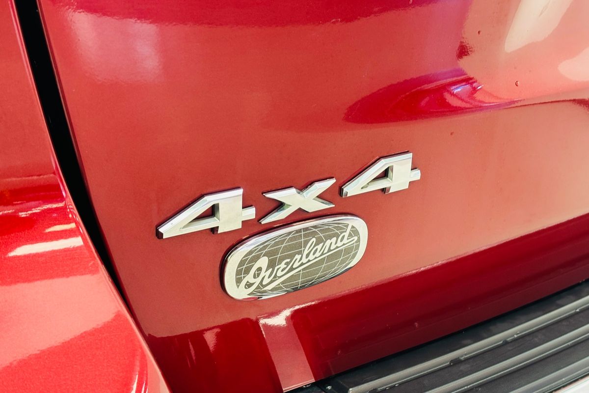 2013 Jeep GRAND CHEROKEE OVERLAND (4x4) 5 SP AUTOMATIC 4D WAGON DTV6 DIESEL