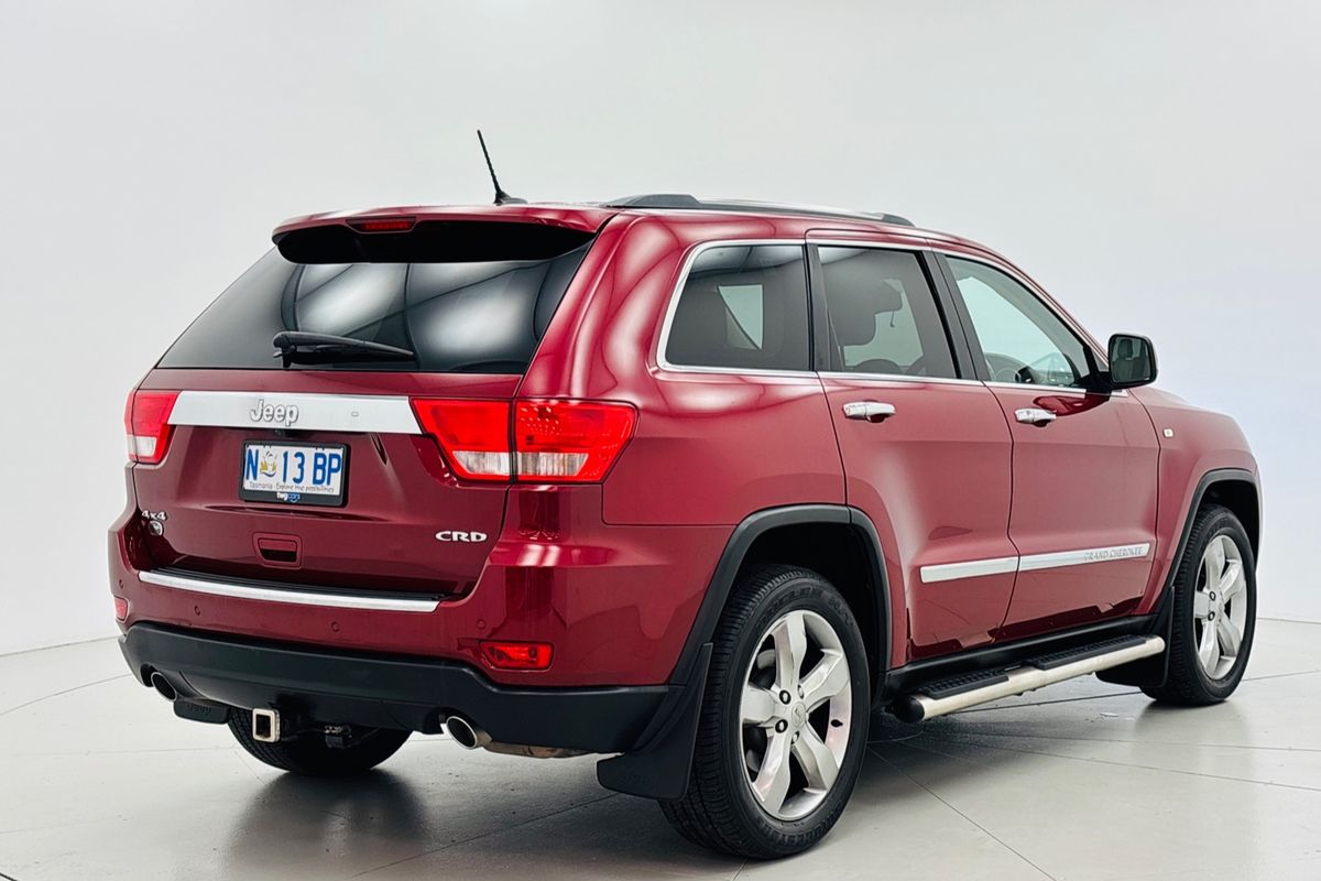 2013 Jeep GRAND CHEROKEE OVERLAND (4x4) 5 SP AUTOMATIC 4D WAGON DTV6 DIESEL