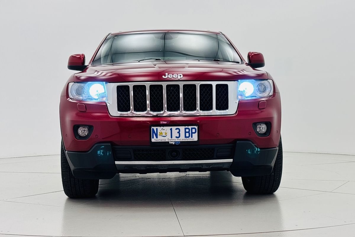 2013 Jeep GRAND CHEROKEE OVERLAND (4x4) 5 SP AUTOMATIC 4D WAGON DTV6 DIESEL