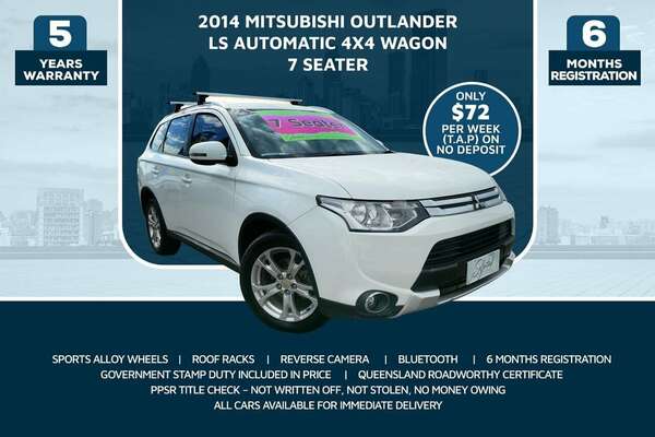 2014 Mitsubishi Outlander LS 4WD ZJ MY14.5