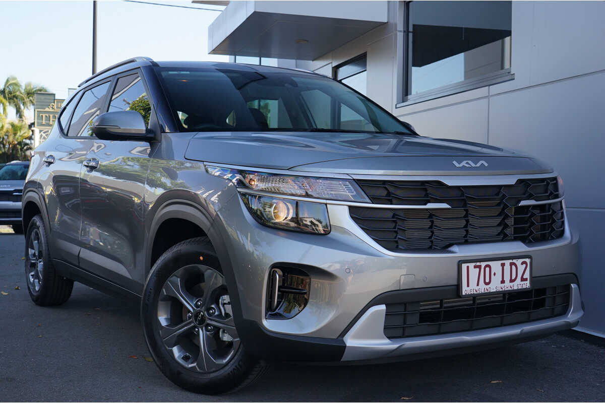 SOLD 2023 Kia Seltos S 2WD in Steel Grey Demo SUV Moorooka QLD