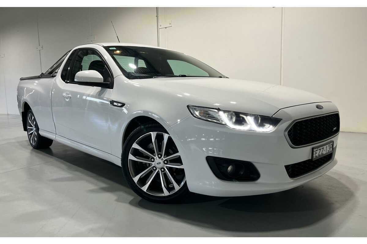 SOLD 2015 Ford Falcon Ute XR6 in White Used Ute Orange NSW