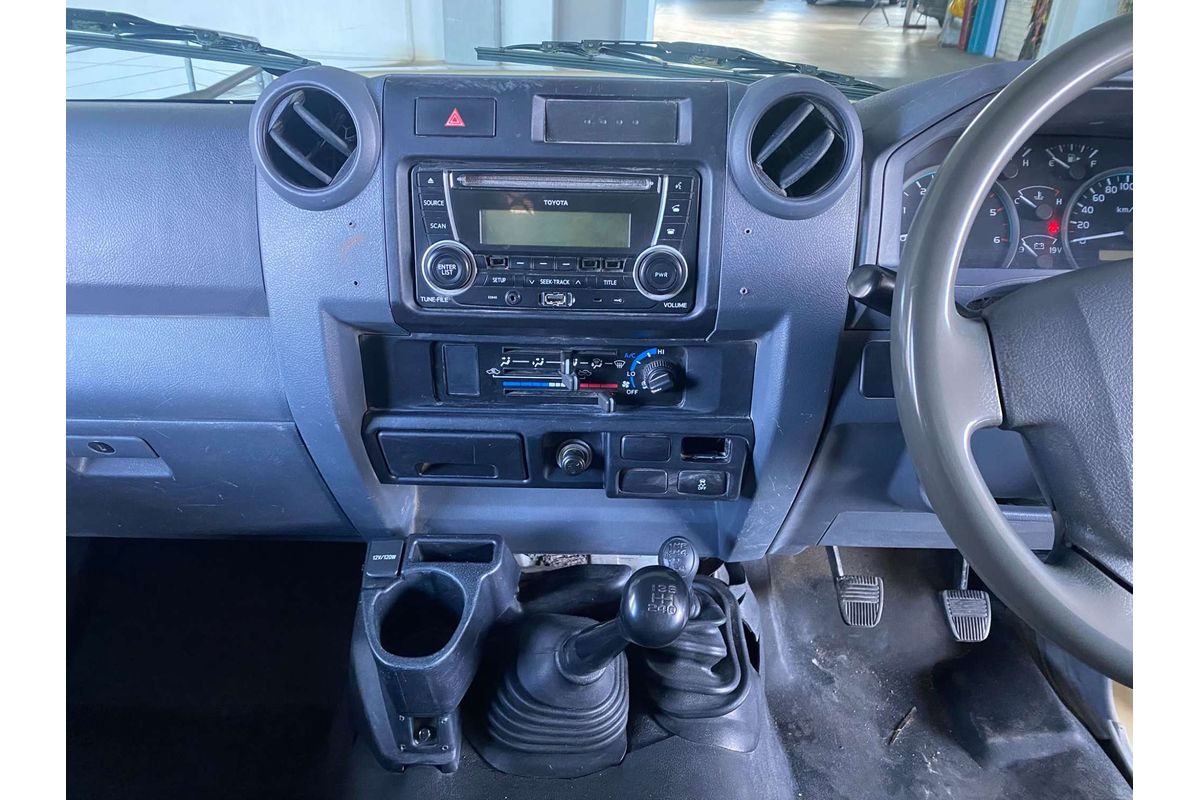 LANDCRUISER VDJ79R MY18 WORKMATE (4x4) 4.5L DTV8 DIESEL TURBO F/INJ 5 SP MANUAL C/CHAS