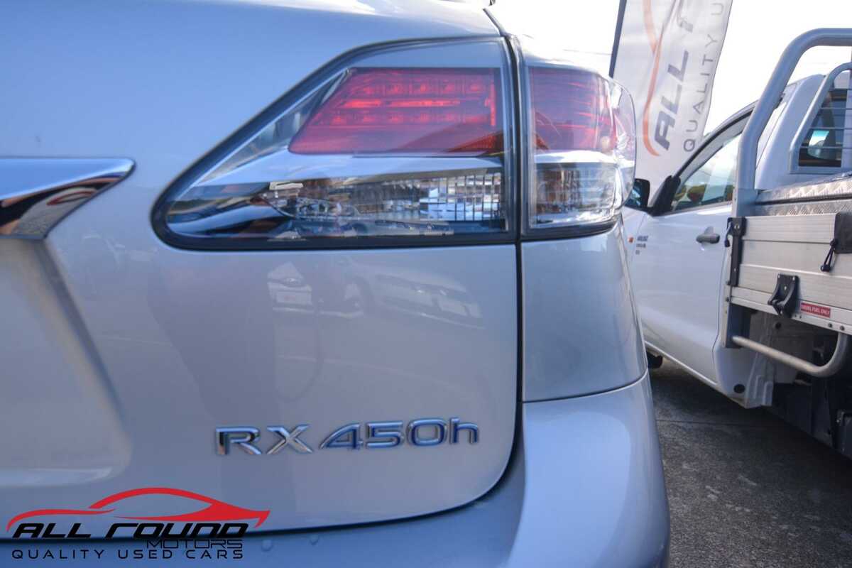 2012 Lexus RX450h SPORTS LUXURY GYL15R MY12