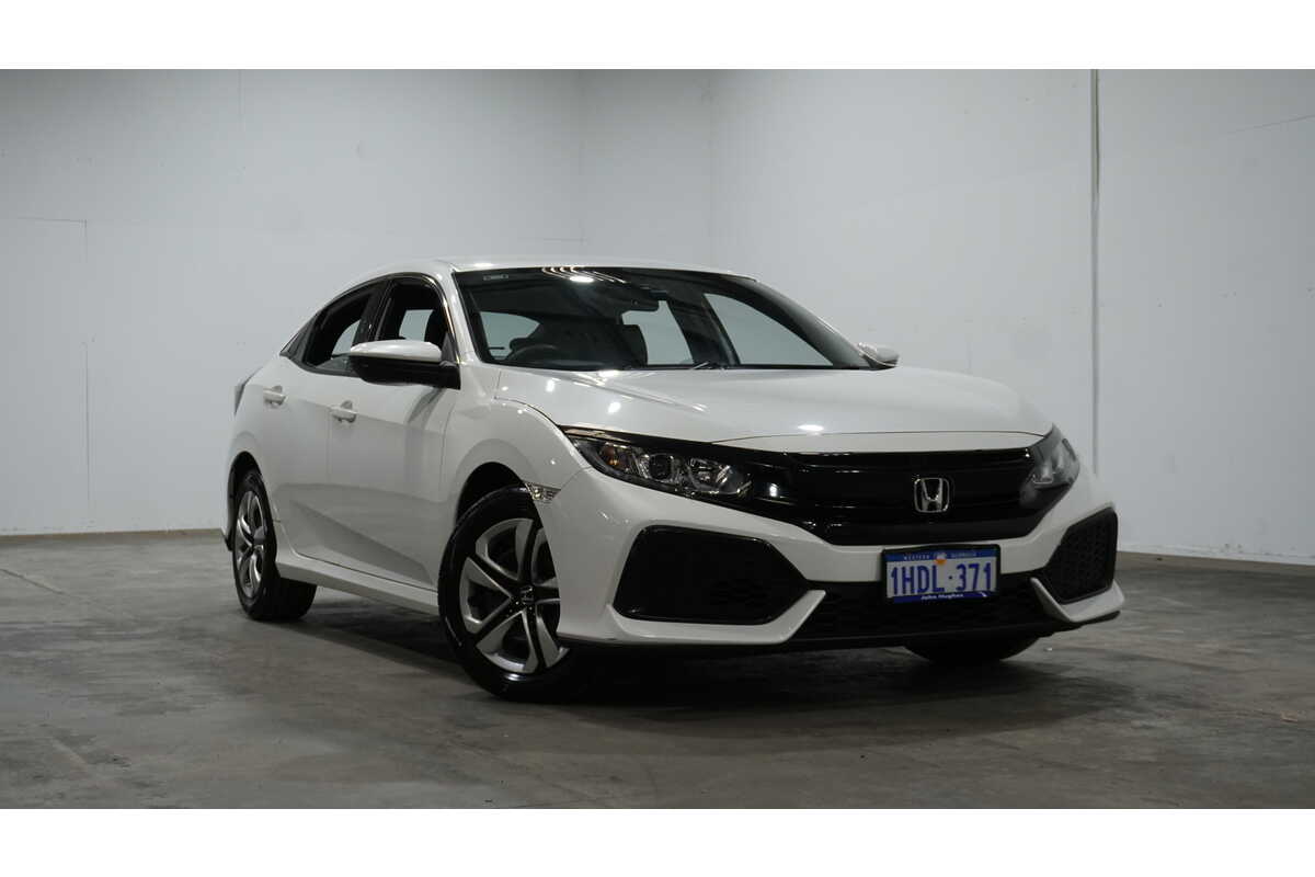 SOLD 2019 Honda Civic VTi in White | Used Hatch | Welshpool WA