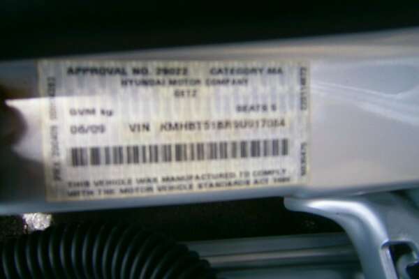 2009 Hyundai Getz SX TB MY09